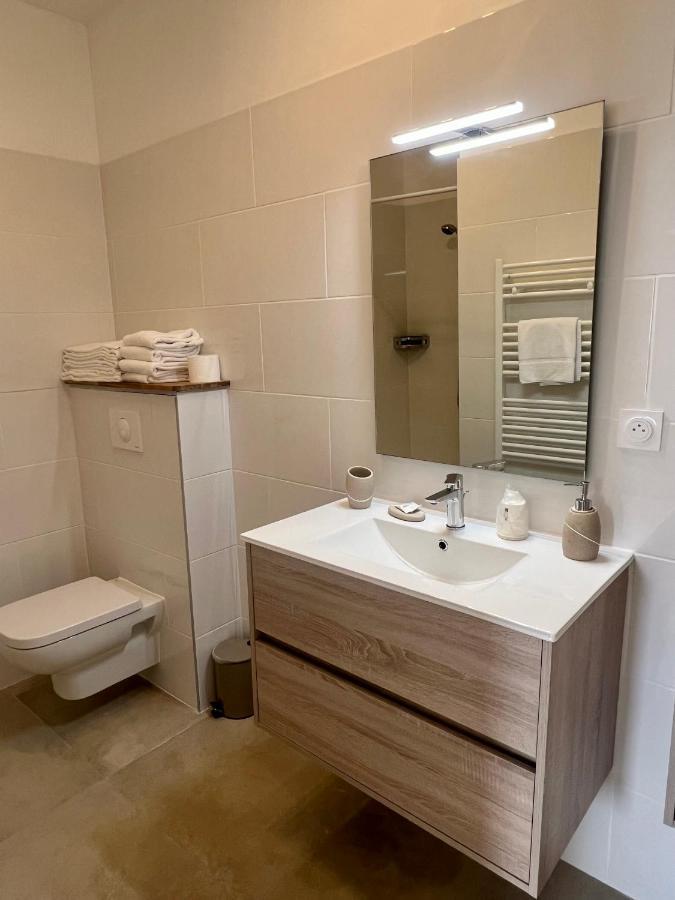 Appartement 2-4 Pers, Acces Direct Mer Casaglione Buitenkant foto