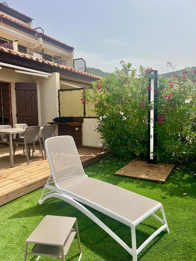 Appartement 2-4 Pers, Acces Direct Mer Casaglione Buitenkant foto