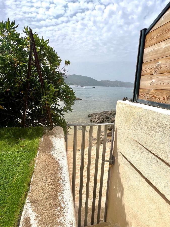 Appartement 2-4 Pers, Acces Direct Mer Casaglione Buitenkant foto